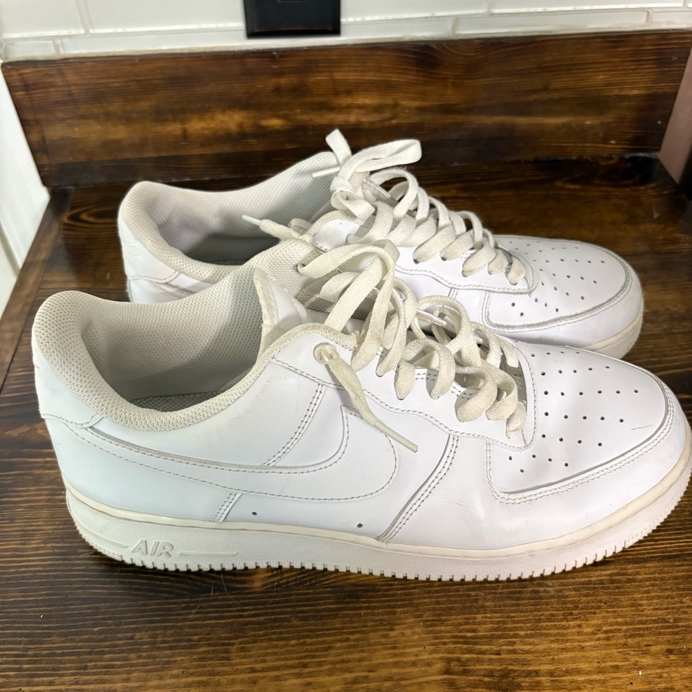 Nike White Air Force 1 ‘07 Sneakers Size 13